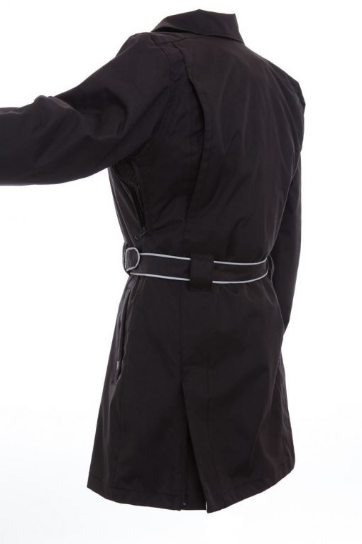 Corazzo Turiste Women's Trench Coat Black - Image 5