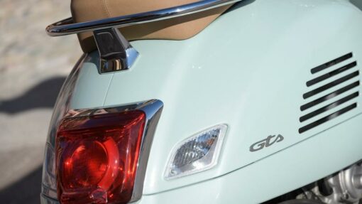 Vespa GTS Rear Tail Light Surround Chrome - Image 4