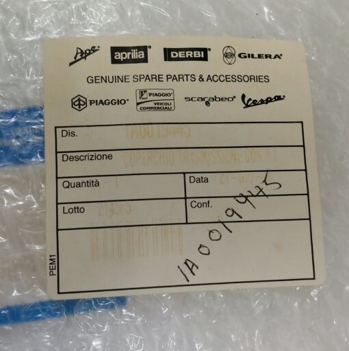 Piaggio/Vespa 125 Transmission Cover - Image 2