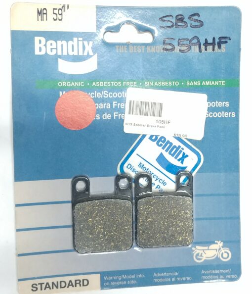Bendix MA 59 brake pads (SBS 105HF)