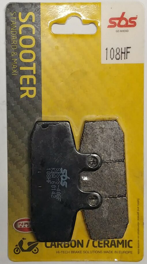 sbs brake pads 108hf