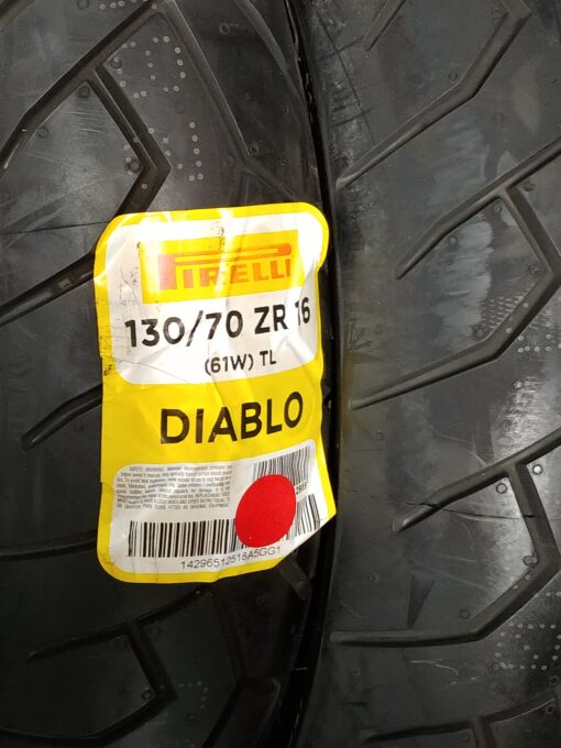 Pirelli Diablo tyre Front 130/70-16 61W TL