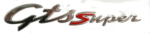 Vespa 'GTS Super' Rear Badge