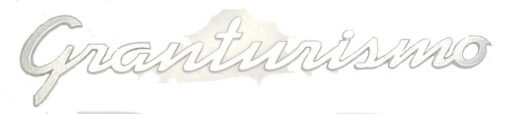 Vespa Decal 'Granturismo'
