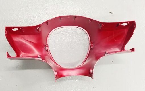 sym classic 200 handle bar cover shiny red - Image 2