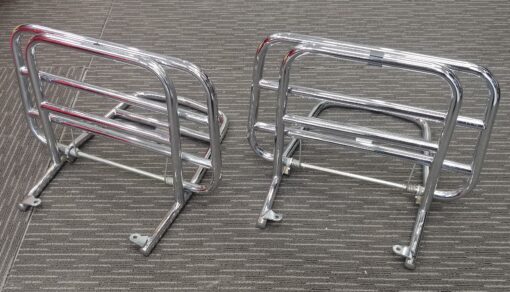 Vespa GT200 Rear Folding Rack Chrome