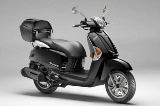 Kymco Like 125/200 Right Side Rear Rack Cover (Silver) - Image 4