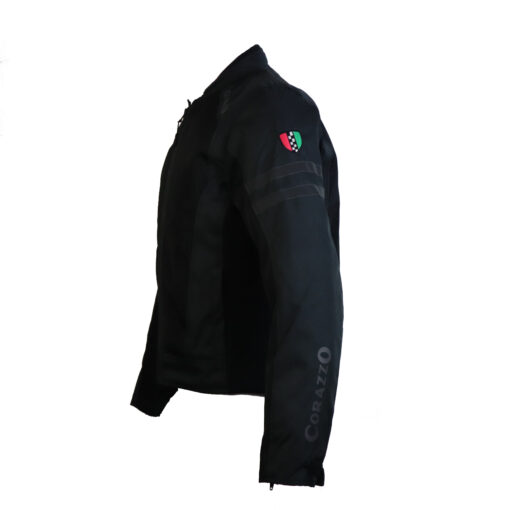 Corazzo Men's Black Scudo Vented Jacket - Image 10