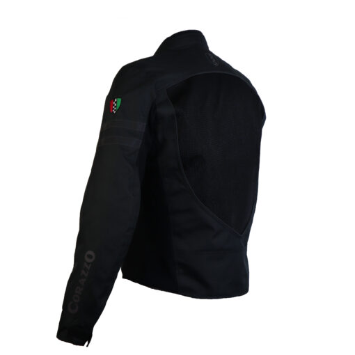 Corazzo Men's Black Scudo Vented Jacket - Image 5