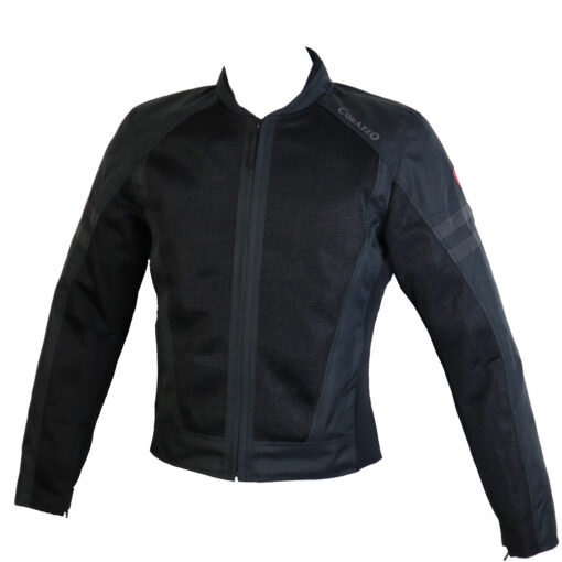 Corazzo Men's Black Scudo Vented Jacket - Image 7