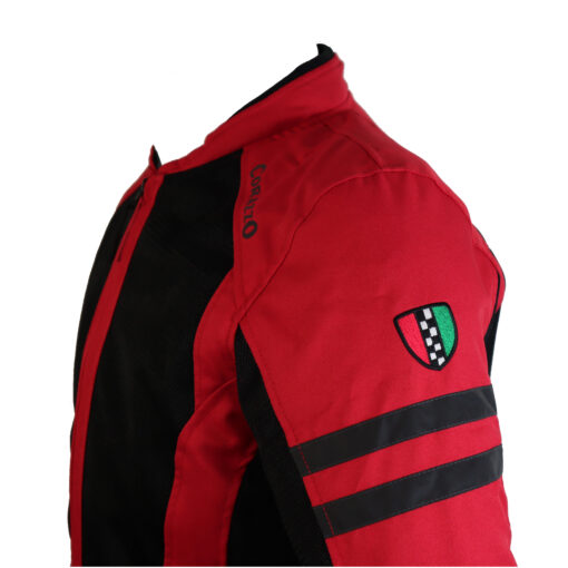 Corazzo Men's Red Scudo Vented Jacket - Image 8