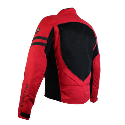 Corazzo Men's Red Scudo Vented Jacket - Image 7
