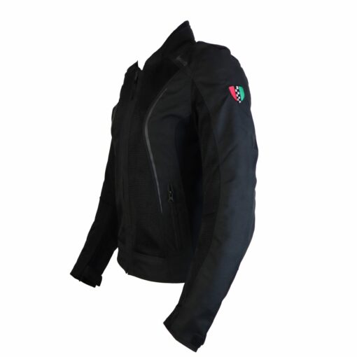 Corazzo Women's Black Scudo Vented Jacket - Image 4
