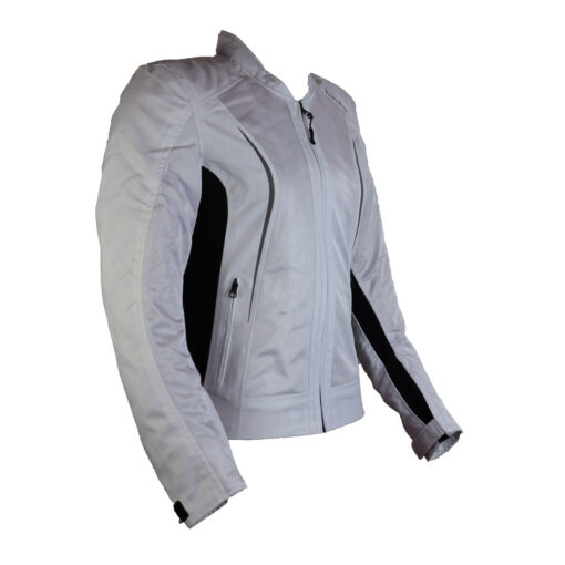 Corazzo Women's White Scudo Vented Jacket - Image 3