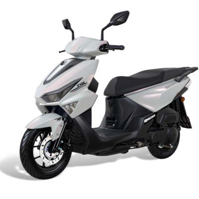 Sym ECHS 125 CBS White