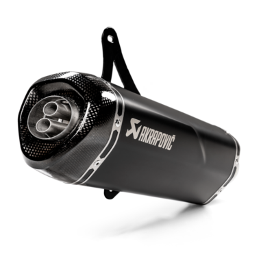 Akrapovic Slip-on Exhaust Black - Vespa GTS/GTV 250/300