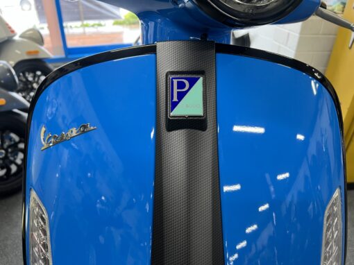 Vespa GTS 300 Super Sport Top Box Blue Eclettico
