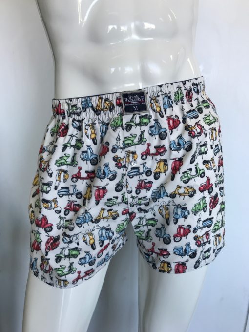 Scooter Print Boxers