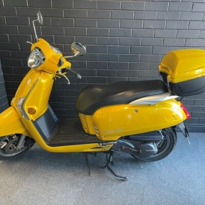 2023 Kymco Like 125cc- Yellow Gold SOLD