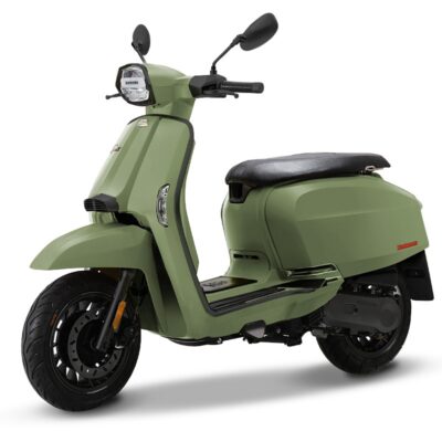 Lambretta V200 L/H Body Panel (Matt Green)