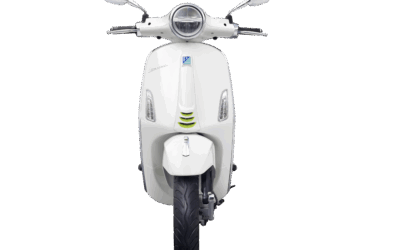 The White Vespa Primavera 150s Are In Store Now!