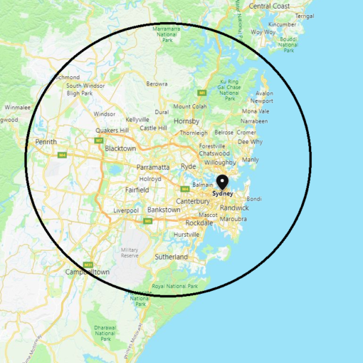 Sydney Delivery Charge