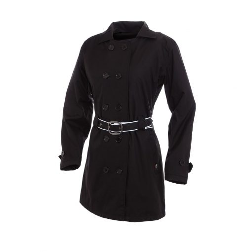 Corazzo Turiste Women's Trench Coat Black