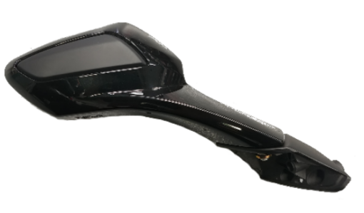 Sym Firenze 300 Right hand Mirror shiny black - Image 2