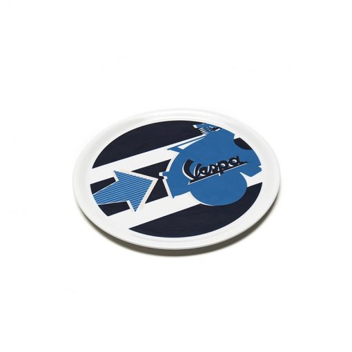 Vespa Round Pizza Dish Blue Arrow Servizio