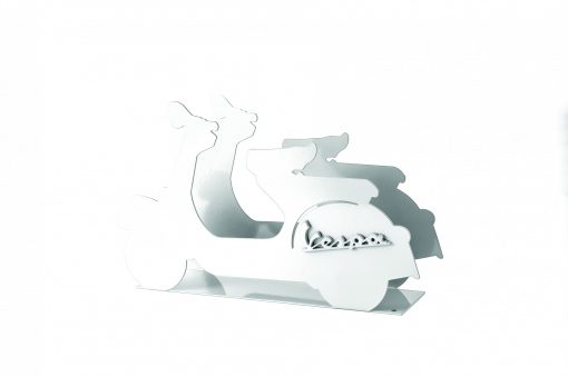 Vespa Yellow Metal Postbox - Image 2