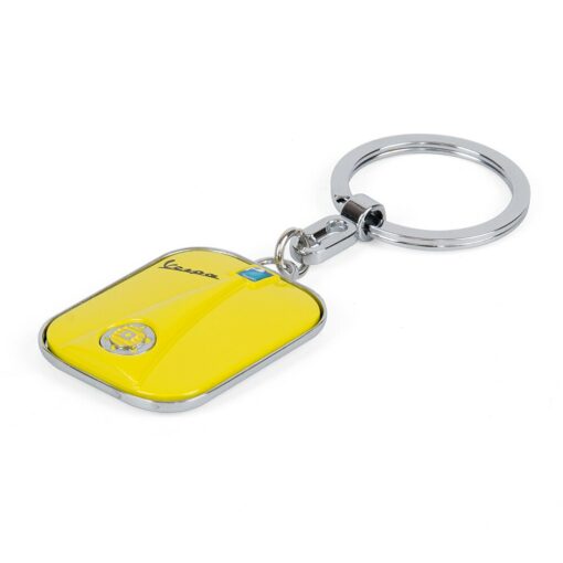 Vespa Front Fairing Keyring in Yellow