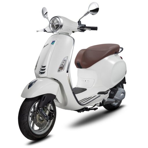 Vespa Primavera 50 White - Image 4