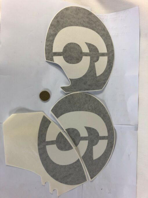 Vespa Sei Giorni '6' Decal Kit 2H003368 - Image 3