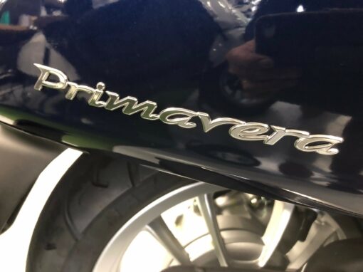 Vespa 'Primavera' Raised Chrome Decal 1B000942