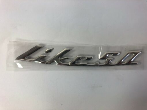 Kymco "Like50" Raised Chrome Decal