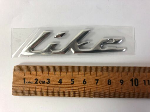 Kymco Raised Decal Chrome 'Like' - Image 2