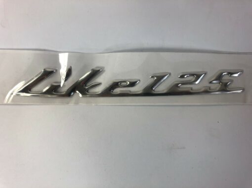 Kymco Decal 'Like 125' Raised Chrome