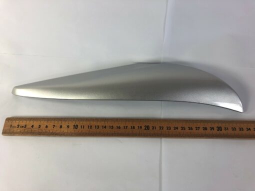 Kymco Like 125/200 Right Side Rear Rack Cover (Silver) - Image 2