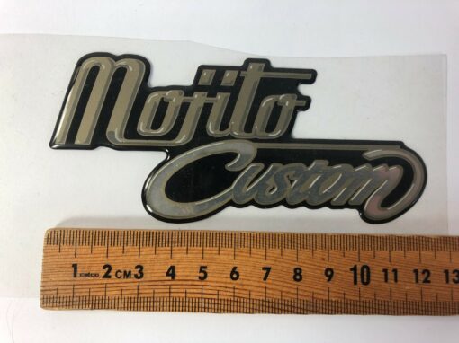 Aprilia Mojito Rear Body Raised Decal Small - Image 2