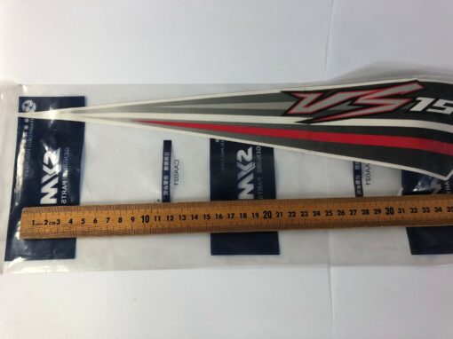Sym VS150 Decal R/H Rear Body Panel Stripe 'VS150S' - Image 2