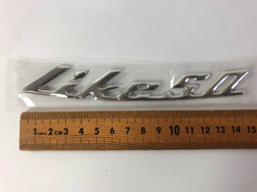 Kymco "Like50" Raised Chrome Decal - Image 2