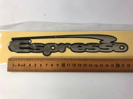 Kymco Espresso "Espresso" Raised Decal - Image 2