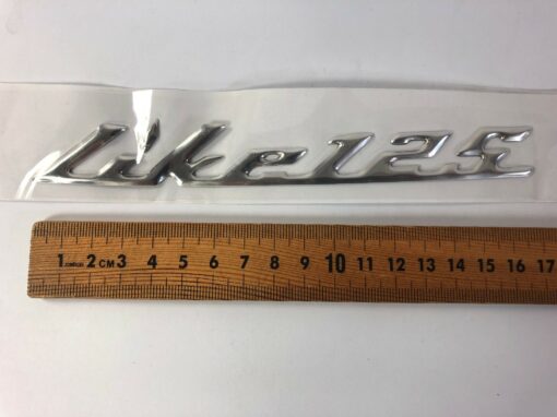 Kymco Decal 'Like 125' Raised Chrome - Image 2