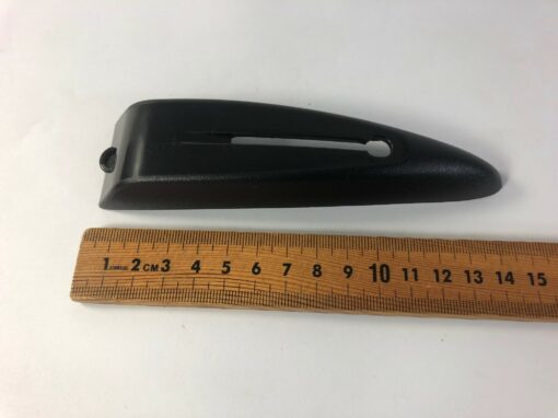 Vespa GTS Super Front Ridge Lower Crest (Black) - Image 3