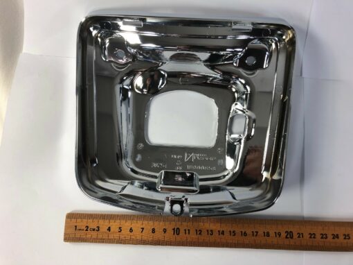 Vespa GTS Rear Tail Light Surround Chrome - Image 3