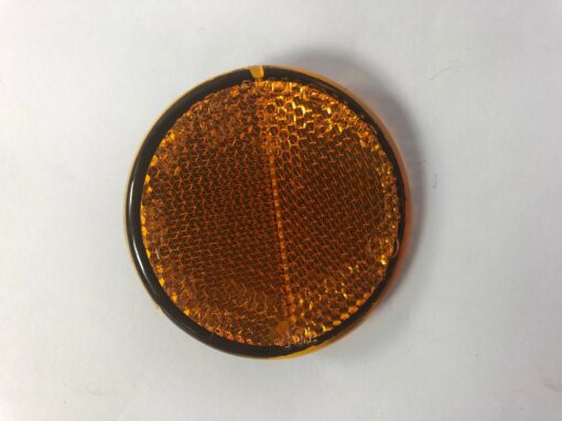 Vespa/Piaggio Round Reflector Only - Orange
