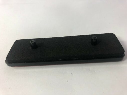 Vespa PX Front Fender Reflector Orange Rectangular - Image 3