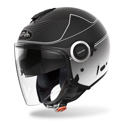 Airoh Helios Helmet MAP B/W Matt Black
