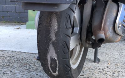 Please Check Your Tyre Tread For Wear!
