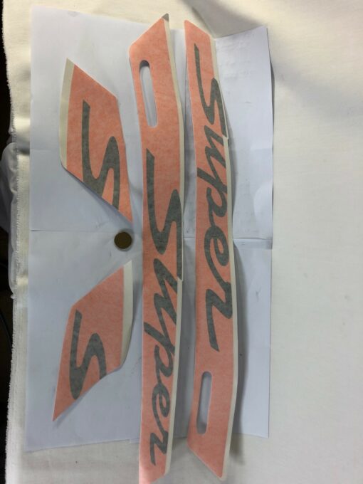 Vespa GTS 300 Super Sport Trim Decal Kit 67333600A4 - Image 2